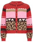 Livoni Cardigan in Poinsettia