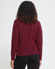 Dasila Polo Cardigan in Rhododendron