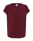 Rebel Tee in Heather Zinfandel