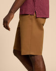 Sutton Organic Chino Short in Mid Brown