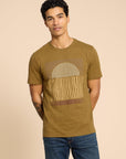 Abstract Sun Graphic Tee