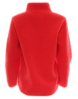 April Half Zip Jacket in Tomato