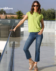 Alaia Bootcut Jean in Dark Blue