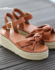 Breena Sandal in Tan