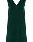 Kacy Tunic Dress in Green Cord
