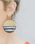 Zebra Earrings