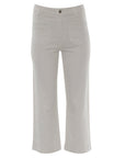 Frances Crop Jean in Soft White