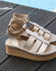 Jody Sandal in Champagne