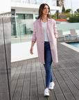 Josephine Coat in Pink