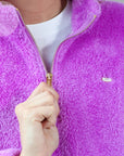 Lara Borg Zip in Purple