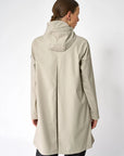 Nuavola Raincoat in Stone Grey
