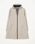 Nuavola Raincoat in Stone Grey