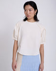 Bimateria Poplin Top