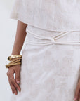 Straight Jacquard Skirt