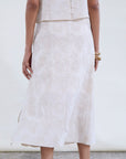 Straight Jacquard Skirt
