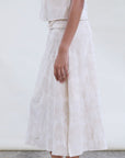 Straight Jacquard Skirt
