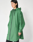 Sky Raincoat in Comfrey