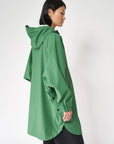 Sky Raincoat in Comfrey