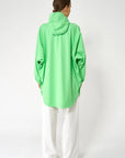 Sky Raincoat in Summer Green