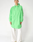 Sky Raincoat in Summer Green