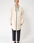 Sky Raincoat in Whitecap Grey