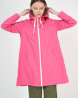 Nuavola Raincoat in Hot Pink