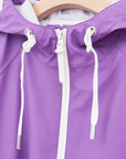 Sky Raincoat in Dewberry