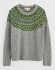 Port Kinnis Fair Isle Jumper With Merino