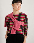 Sailor Shirt in Tri Mini Cornish Onyx Carmine