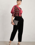 Sailor Shirt in Tri Mini Cornish Onyx Carmine