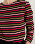 Sailor Shirt in Tri Mini Cornish Onyx Carmine