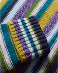Braque Jumper Wool in Concertina Dark Citron Multi