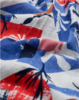 Fal Water Printed Tunic in Marine Forms Chalk
