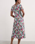 NEW Veronica Dress in Garden Flowers Night