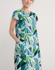 River Cove Dress in Spinnaker Sails Hedgerow
