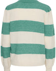 Dusty Knitted Pullover in Beryl Green