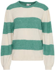 Dusty Knitted Pullover in Beryl Green