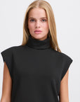 Minlina Sleevless Poloneck
