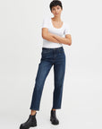 Twiggy Raven Jeans in Dark Blue