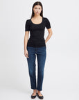 Twiggy Raven Jeans in Dark Blue