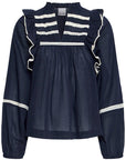 Violana Top with Ruffles