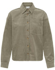 Essy Cord Overshirt in Vetiver