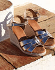 Mary Ann Wedge in Champagne