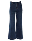 Doreen Wide Leg Jean Mid Blue