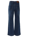 Doreen Wide Leg Jean Mid Blue