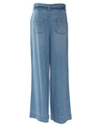 Romelle Wide Leg Jean in Ice Blue