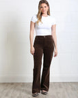 Bridget Cord Wide Leg in Mocha