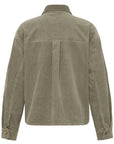 Essy Cord Overshirt in Vetiver