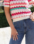Janette Wide Leg in Mid Wash