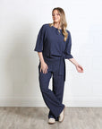 Freya Textured Co Cord in Sea Storm